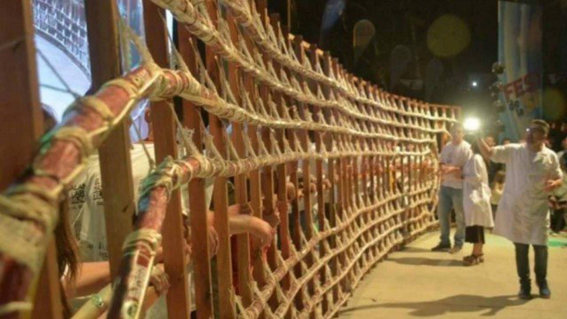 Maior salame do mundo na Argentina 