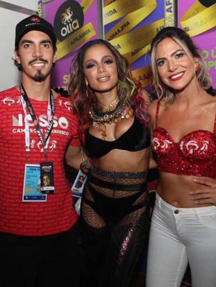 Anitta e Gabriel David