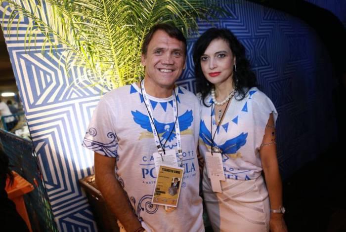 O ex-jogador Petkovic e a esposa Violeta