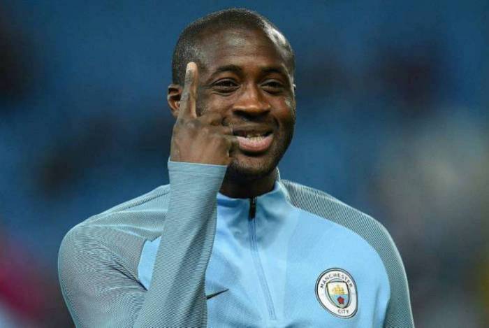 Yaya Touré na época em que atuava pelo Manchester City