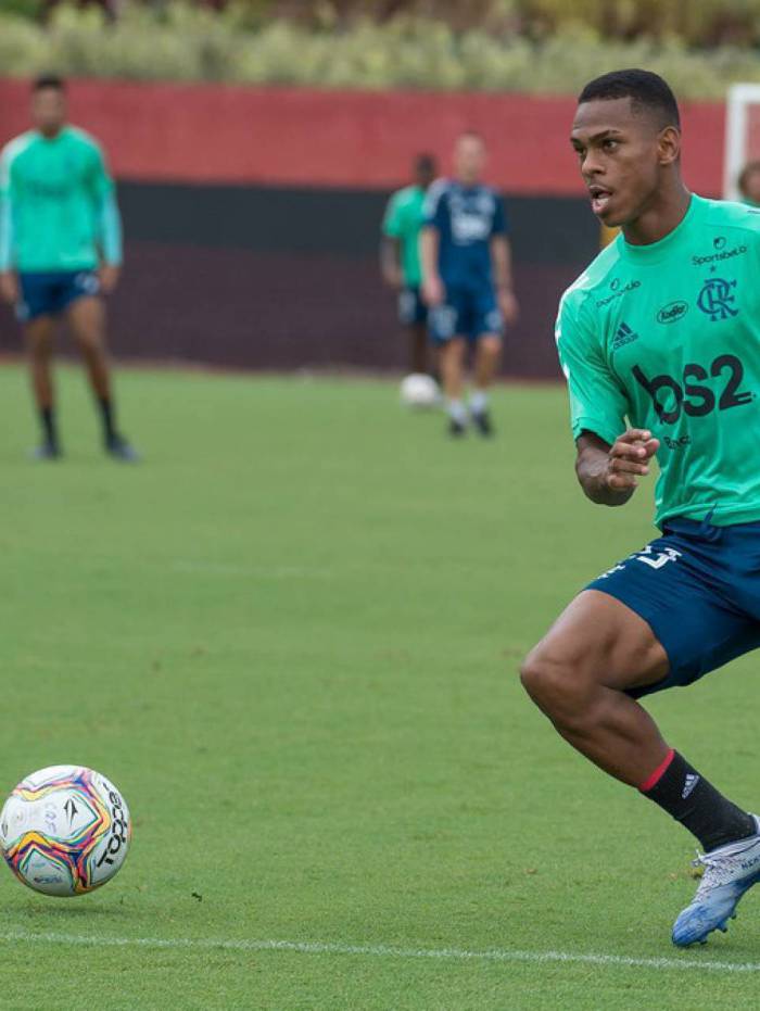 Lucas Silva - ALEXANDRE VIDAL/FLAMENGO