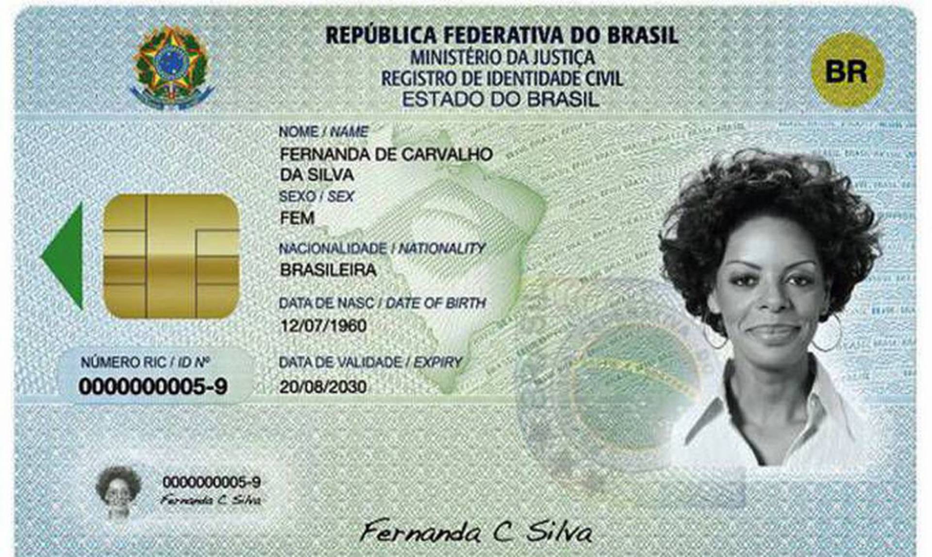 Governo prorroga prazo para aplica&ccedil;&atilde;o da nova carteira de identidade
