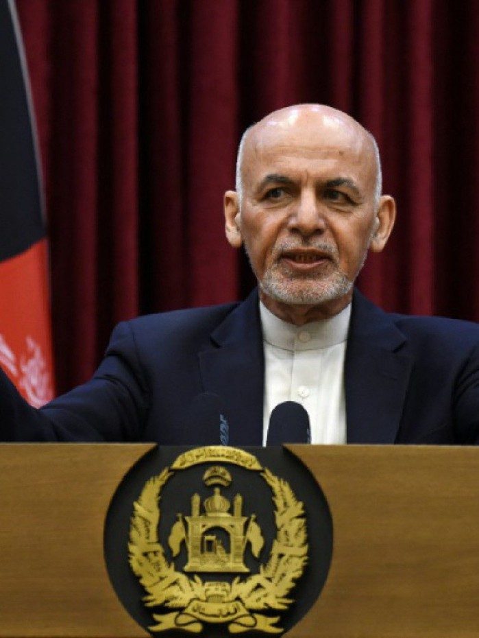 O presidente do Afeganist&atilde;o Ashraf Ghani