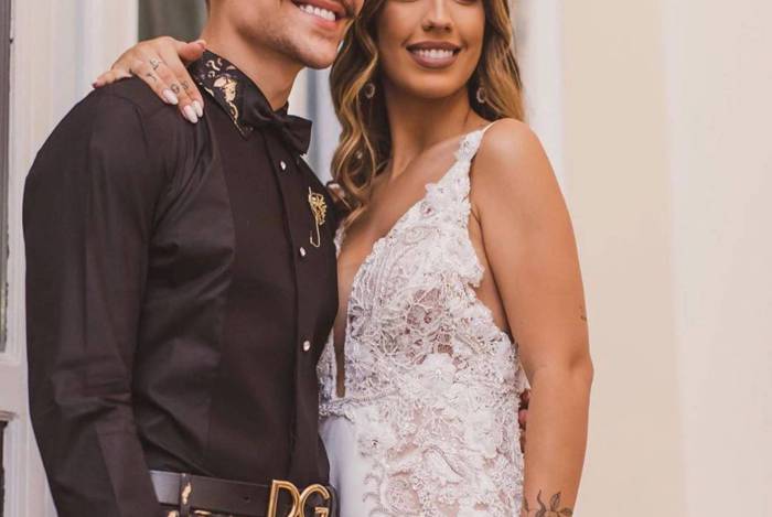 Gabi Brandt e Saulo Pôncio se separam após um ano de casados 