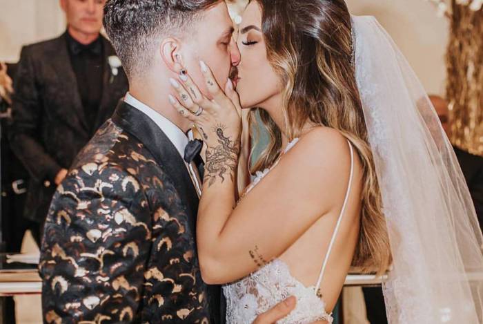 Gabi Brandt e Saulo Pôncio se separam após um ano de casados 