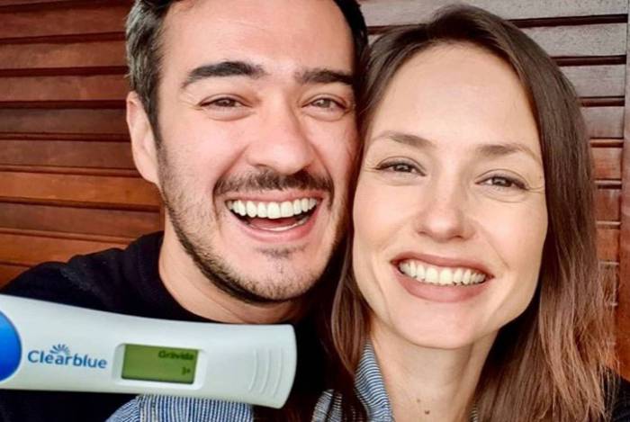 Marcos Veras e Rosanne Mulholland anunciam gravidez 