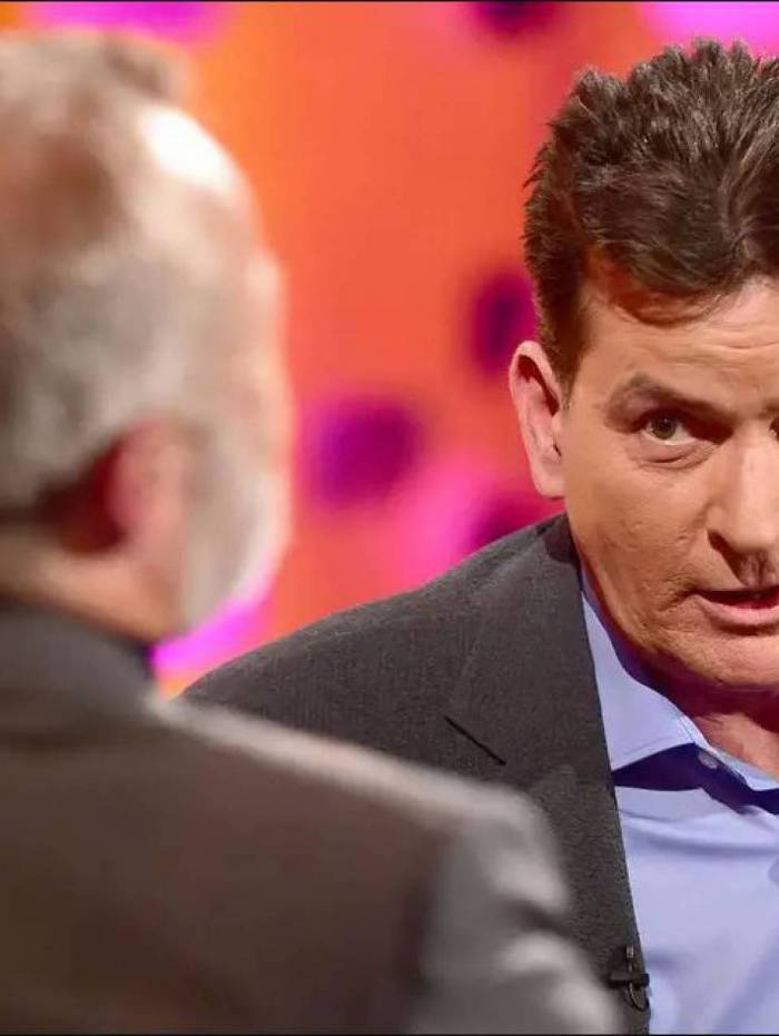 Charlie Sheen no 'The Graham Norton Show', da BBC