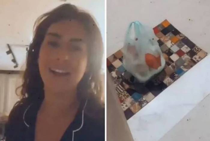 Fernanda Paes Leme est&aacute; recebendo mimos durante a quarentena