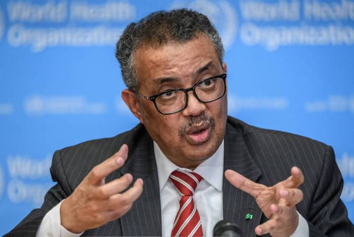 Diretor-geral da OMS, Tedros Adhanom