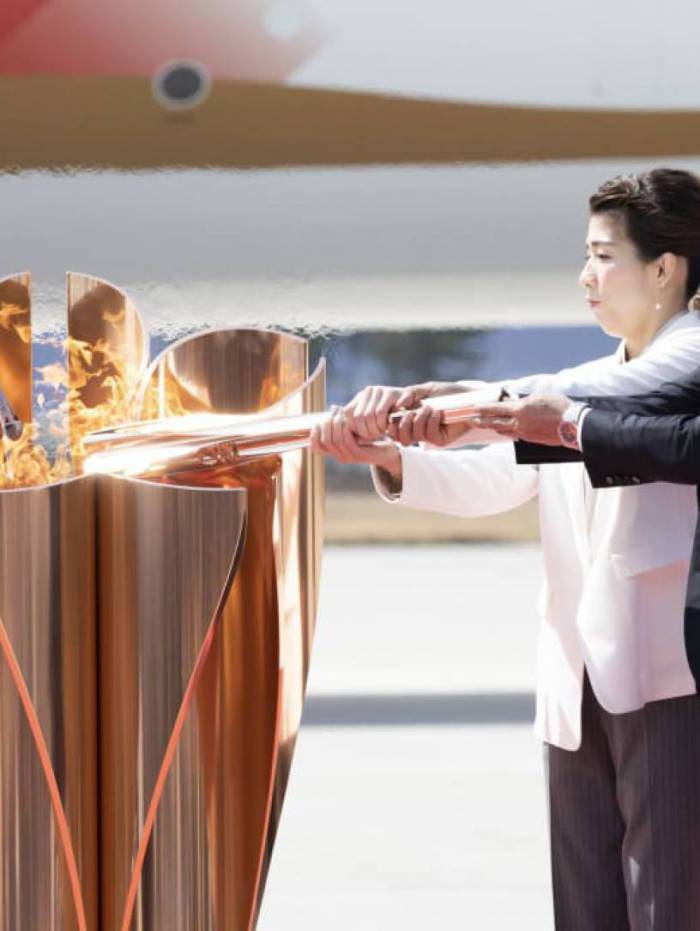 Chama ol&iacute;mpica de T&oacute;quio ser&aacute; exposta ao p&uacute;blico a partir de setembro
 - Divulga&ccedil;&atilde;o/Tokyo2020