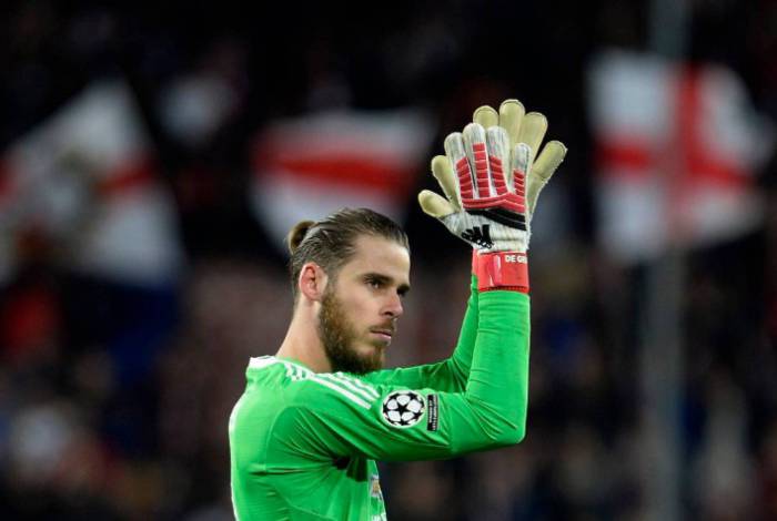 De Gea em ação pelo Manchester United