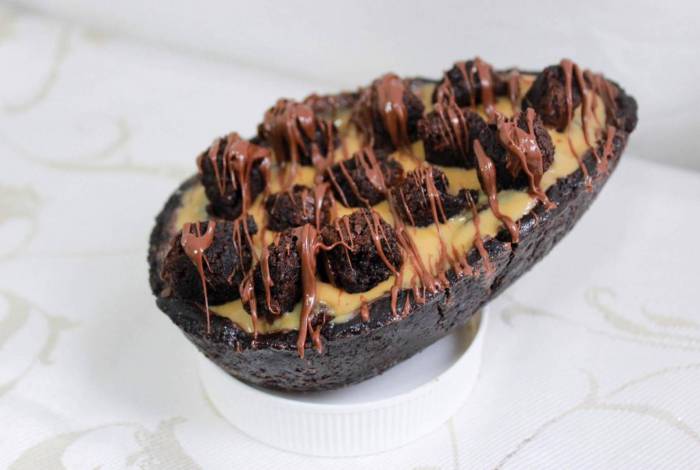 Uma das opções de ovos de páscoa da Srta. Gourmet, em Bangu
