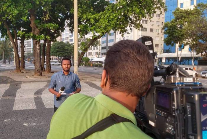 Rogério Coutinho, jornalista e repórter da TV Globo