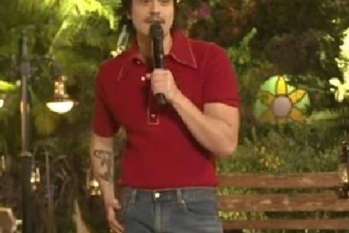 Luan Santana em sua live