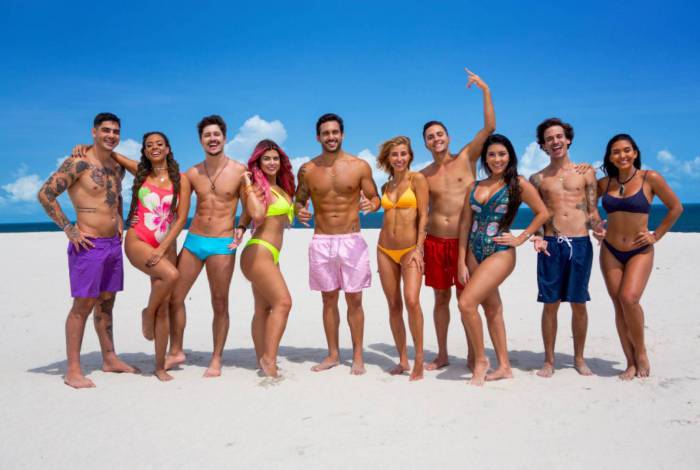 Da esquerda para direita: Caio Cabral, Jéssica Marisol, Rafael Vieira, Mayara Cardoso, João Hadad, Mina Winkel, Matheus Crivella, Flavia Caroline, Igor Adamovich e Bárbara Morais