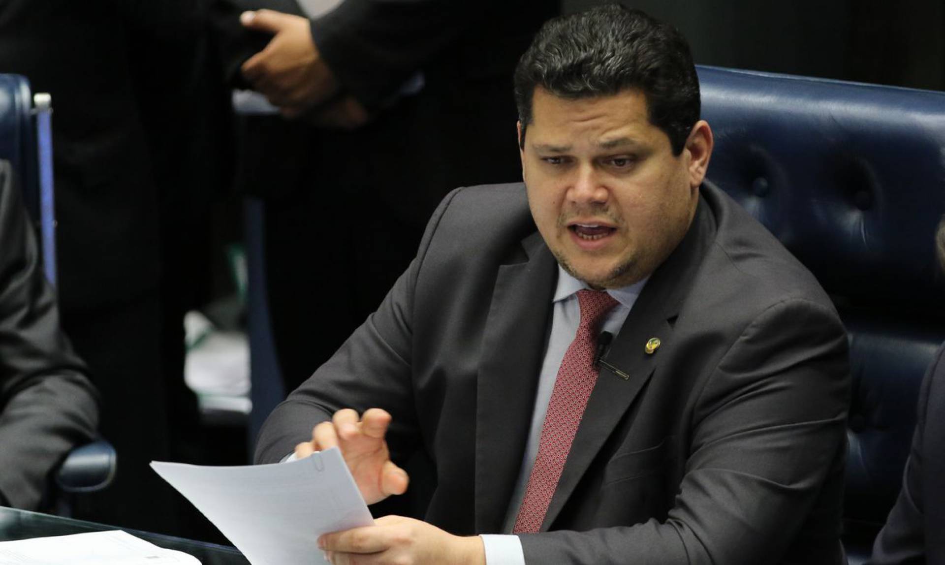 Presidente do Senado, Davi Alcolumbre, preside sess&atilde;o extraordin&aacute;ria do Senado Federal