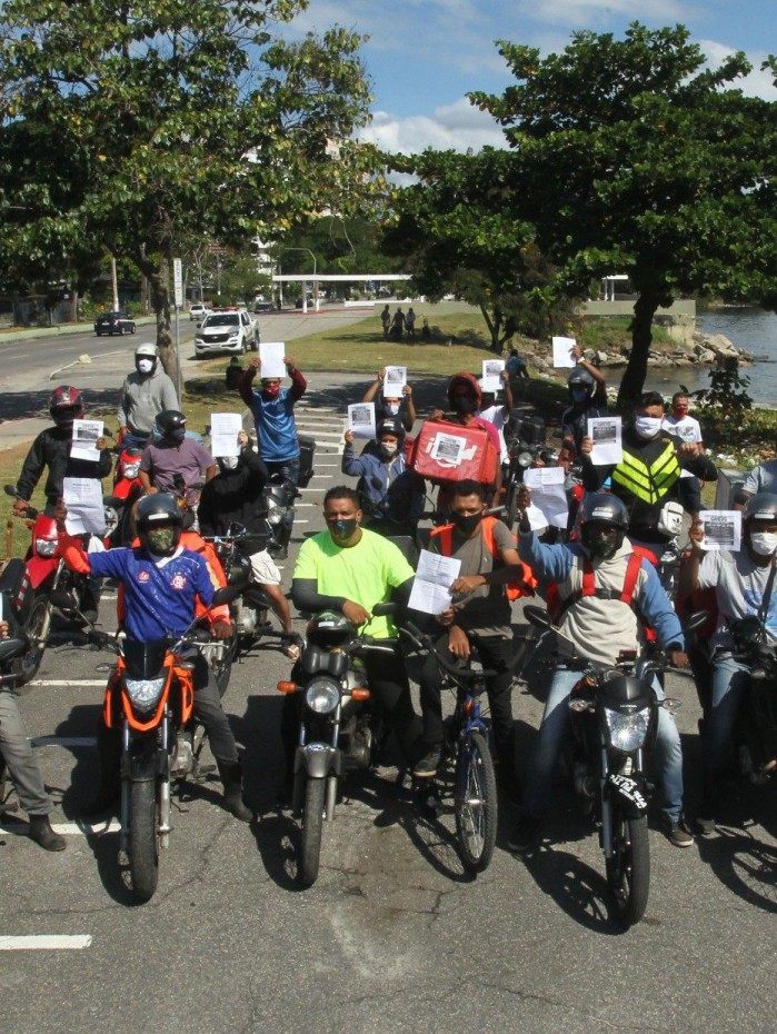 No ano passado, motoboys de Niter&oacute;i protestaram por melhores condi&ccedil;&otilde;es de trabalho