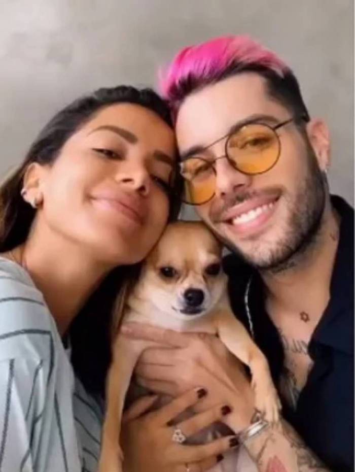 Anitta e Gui Araújo