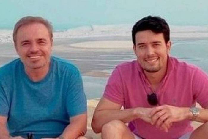 Gugu Liberato e Thiago Salvatico