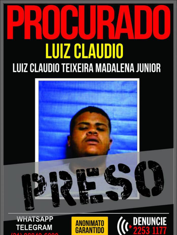 Luiz Claudio Teixeira Madalena Junior, de 22 anos