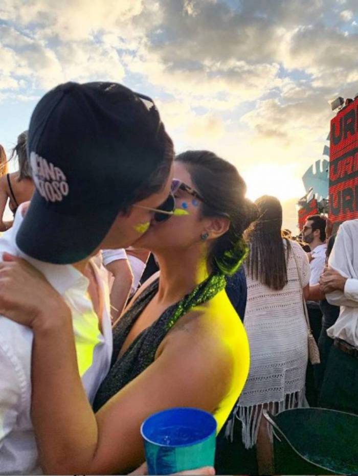 Mileide Mihaile e Neto Santos