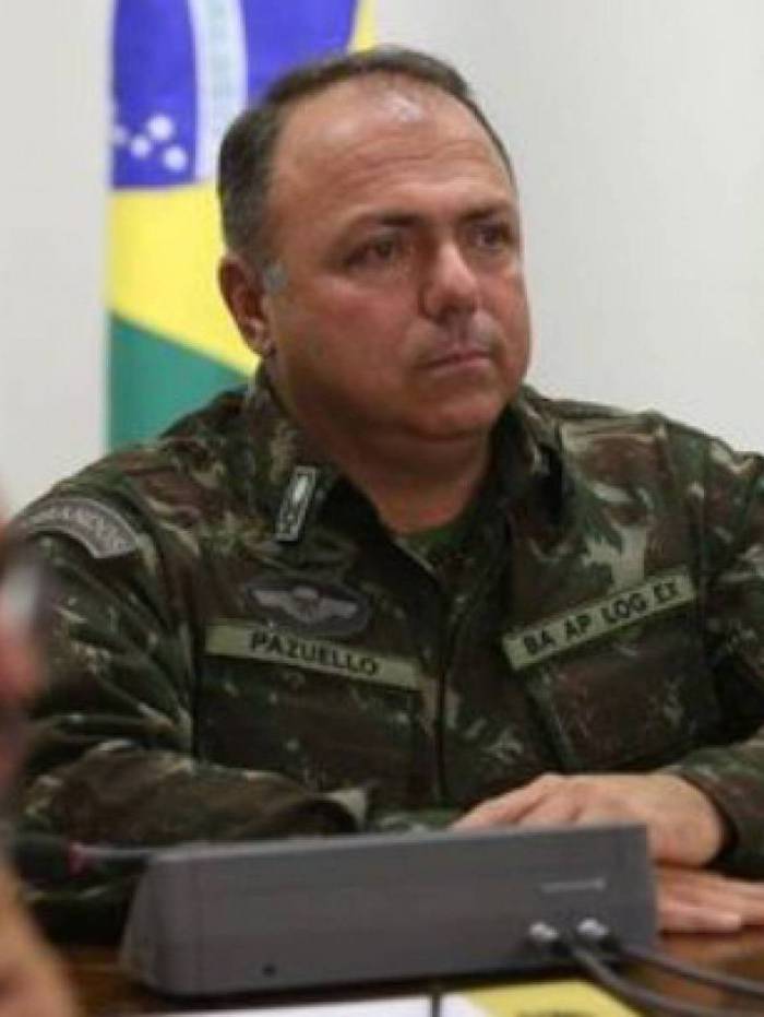 Eduardo Pazuello, ex-ministro da Sa&uacute;de