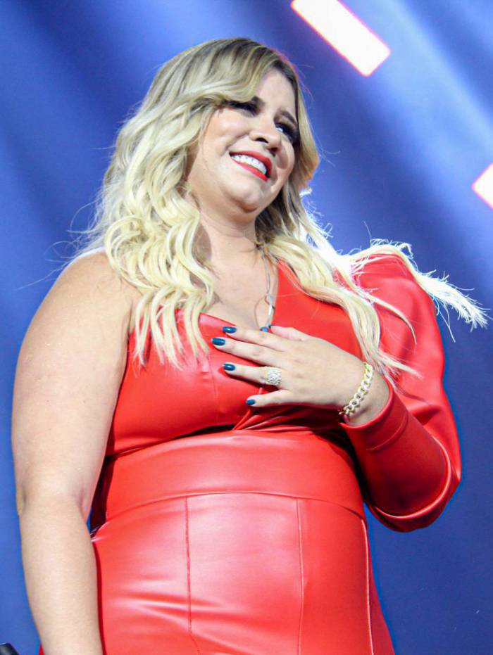 São Paulo, 07/03/2020 - AGÊNCIA DE NOTÍCIAS/PARCEIRO - A cantora Marília Mendonça durante turnê "Todos os Cantos", realizado no Espaço das Américas, em Barra Funda, São Paulo, na noite desta sexta-feira (06). Foto: Victoria Silveira/Parceiro/Agência O Dia