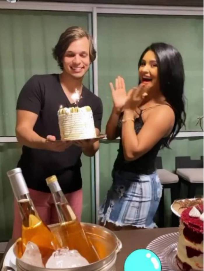 Mileide Mihaile e Neto Santos