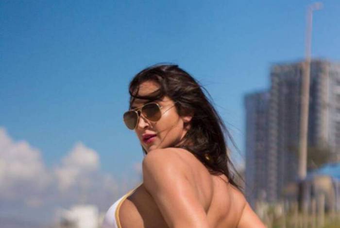 Gabriela Lucianno é torcedora do Grêmio — A Gata da Hora