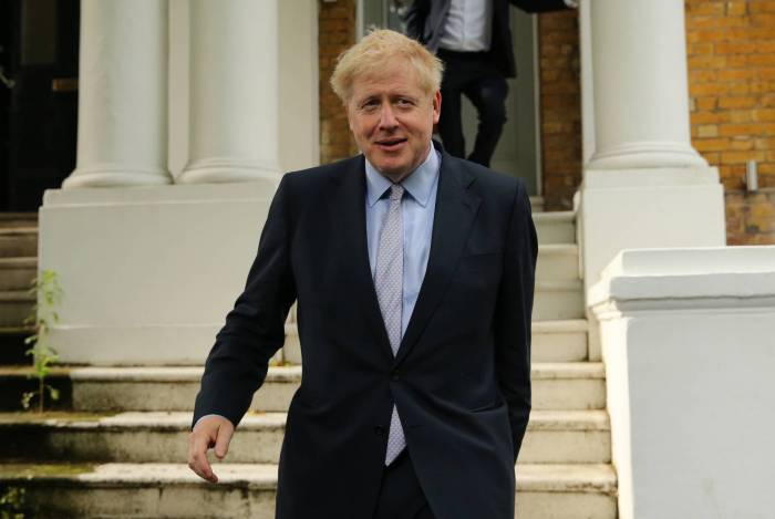 Primeiro-ministro britânico, Boris Johnson