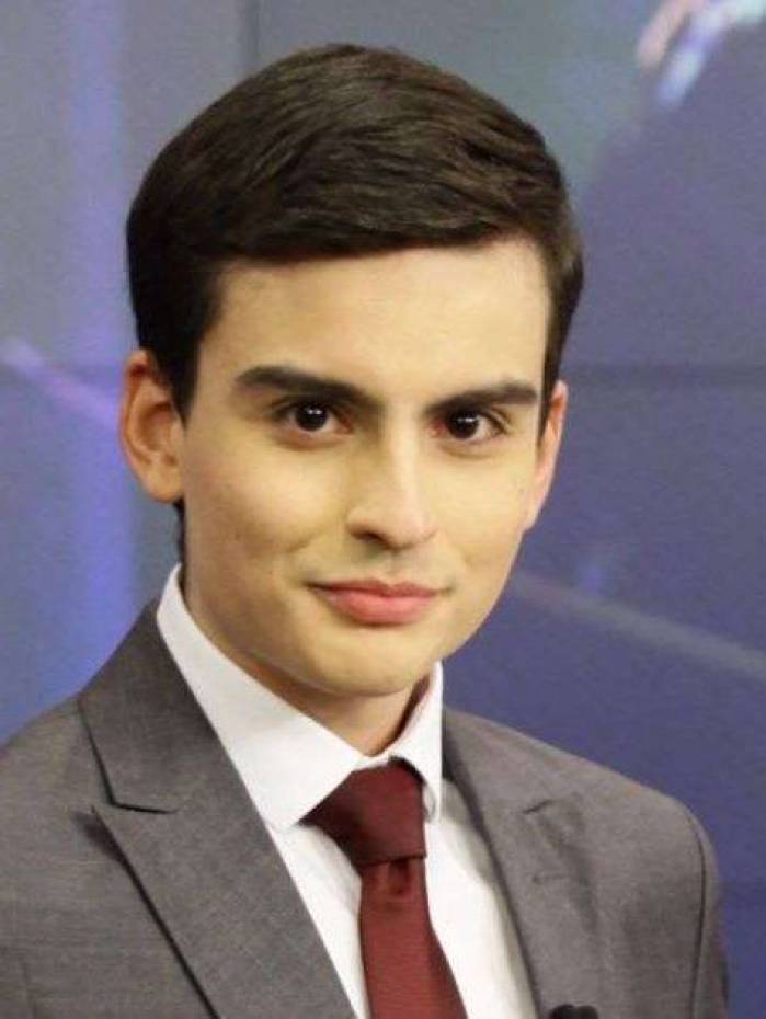 Dudu Camargo, apresentador de telejornal do SBT