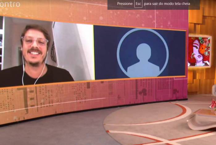 F&aacute;bio Porchat no 'Encontro'