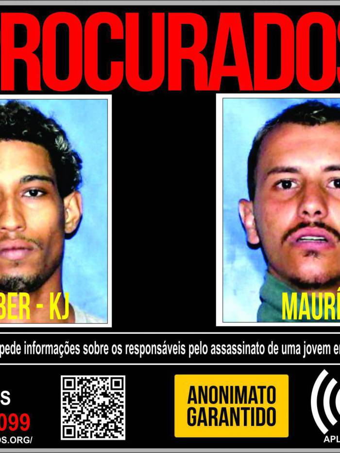 Eles s&atilde;o acusados de envolvimento na morte de Luciana Vermelho Marinho, de 18 anos, encontrada morta no bairro Vila Rosali, em S&atilde;o Jo&atilde;o de Meriti, na Baixada Fluminense, na madrugada do dia 19 de mar&ccedil;o de 2019.