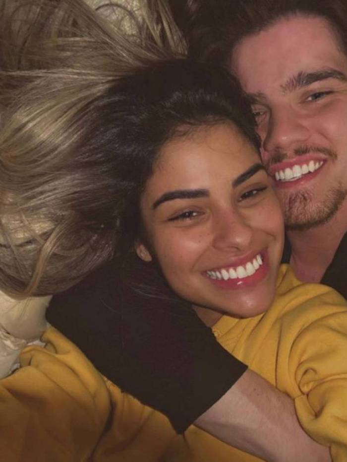 Munik Nunes e Caio C&eacute;sar