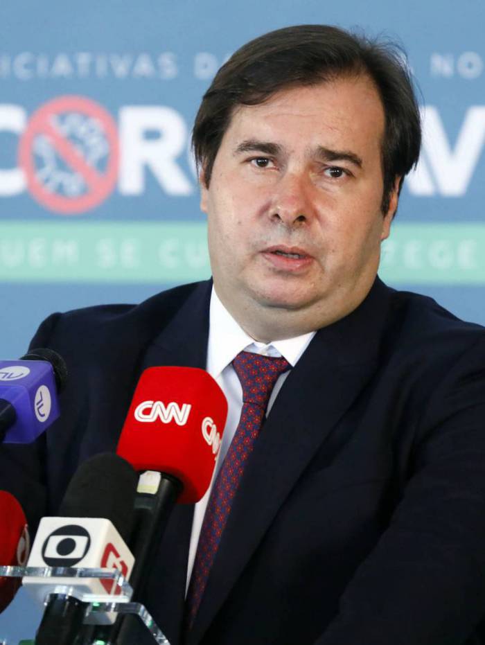 Presidente da C&acirc;mara dos Deputados, Rodrigo Maia