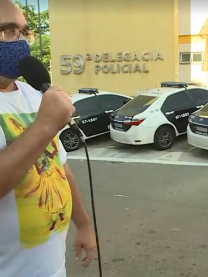 Professor Marco Aurélio foi baleado no braço