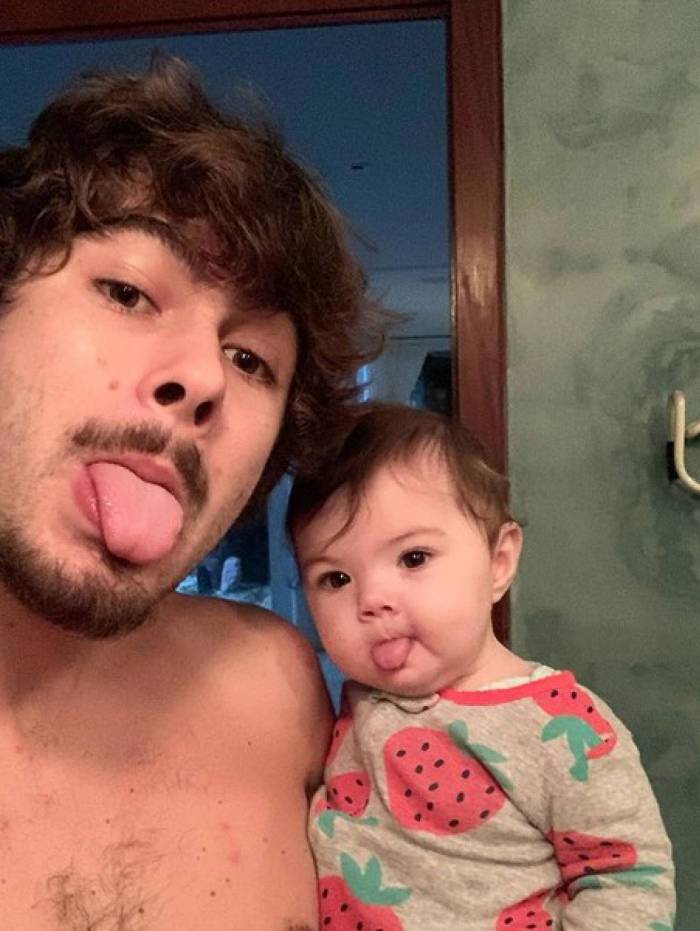 Rafa Vitti e Clara Maria