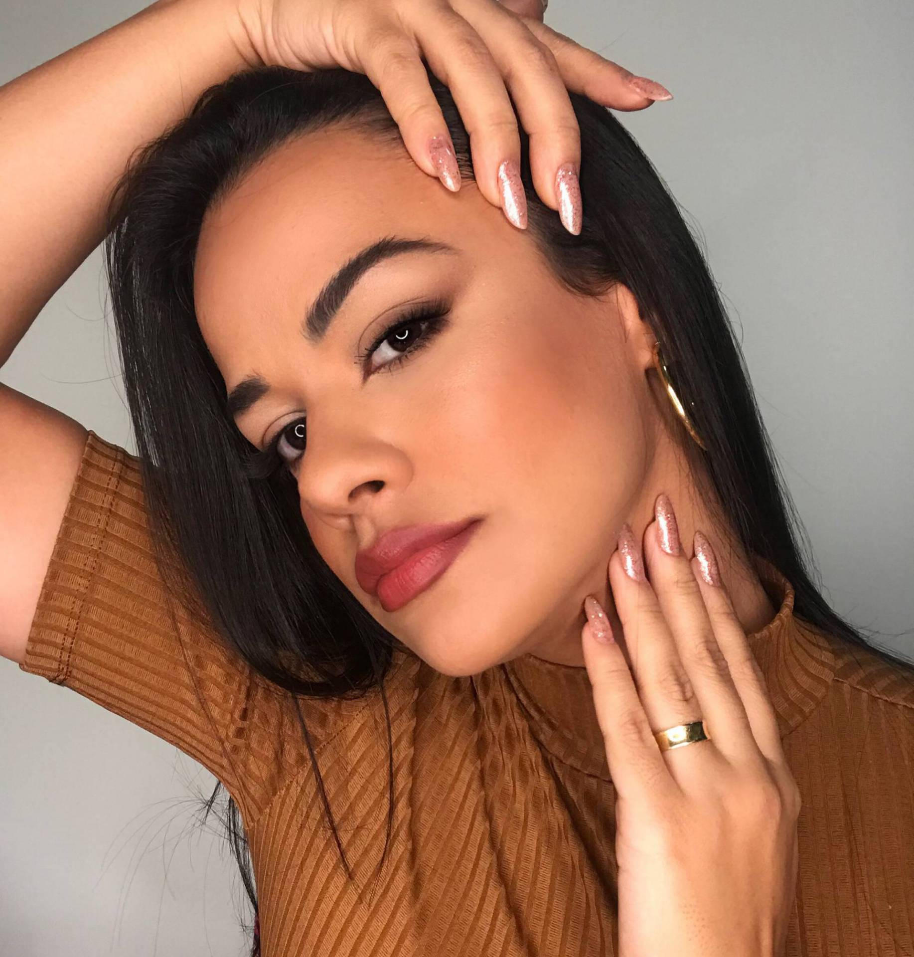 10- Pronto, a maquiagem de fox eyes está pronta