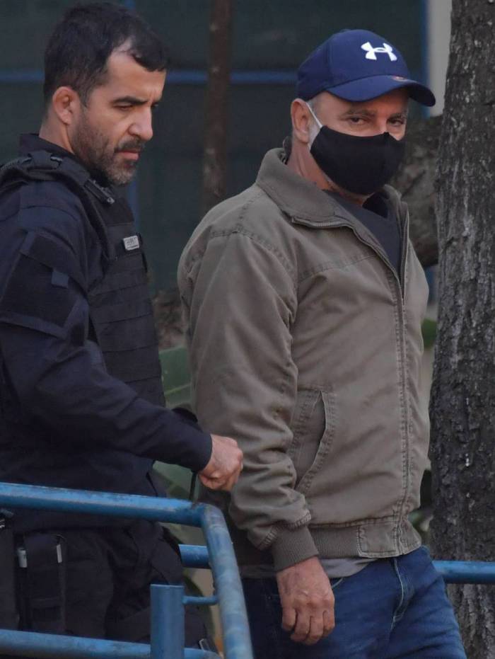 Queiroz no dia de sua pris&atilde;o, em 18 de junho