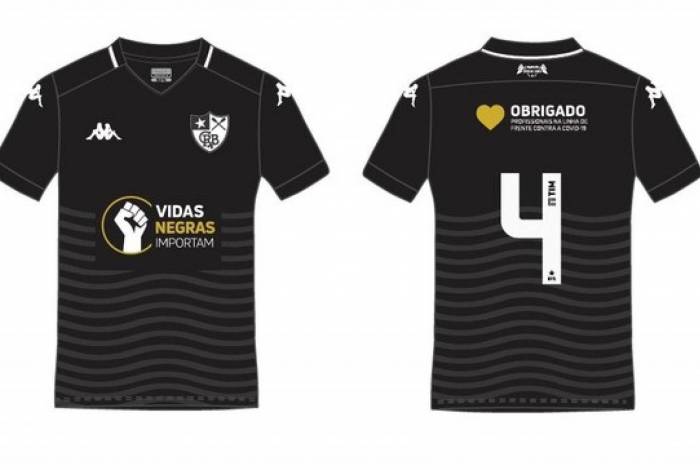 As supostas camisas do Botafogo para o jogo contra a Cabofriense