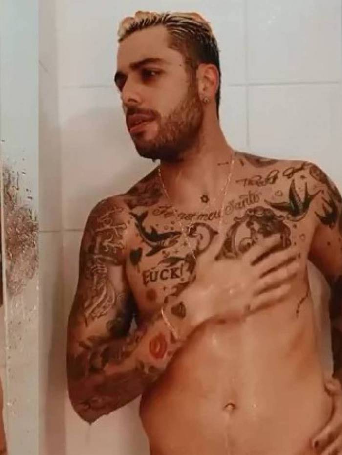 Gui Ara&uacute;jo posta v&iacute;deo tomando banho