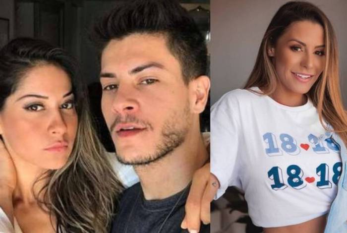 Arícia Silva teria motivado a separação de Mayra Cardi e Arthur Aguiar