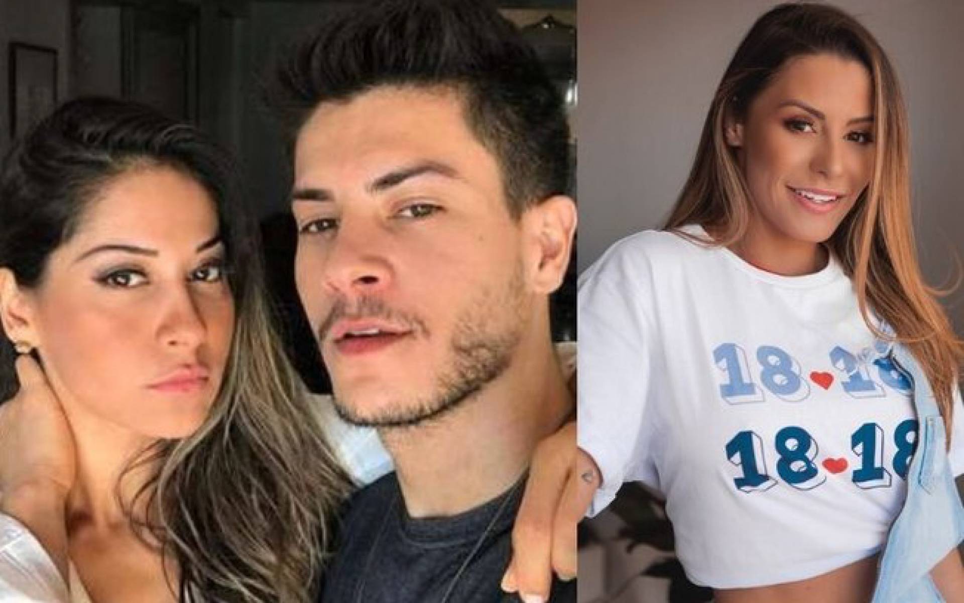 Arícia Silva teria motivado a separação de Mayra Cardi e Arthur Aguiar