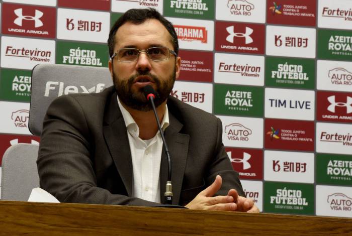 Presidente do Flu, Mário Bittencourt: na bronca com manobras