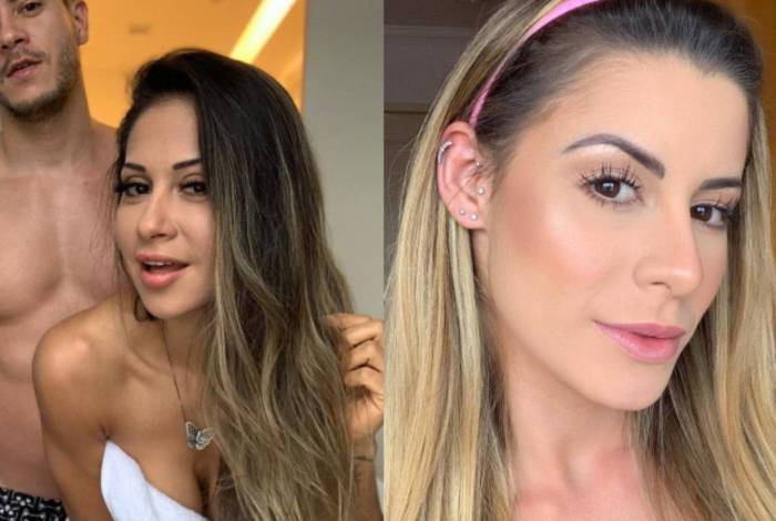 Arthur Aguiar, Mayra Cardi e Arícia Silva