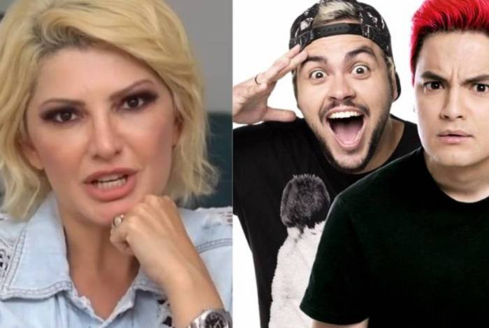 Antonia Fontenelle, Luccas Neto e Felipe Neto