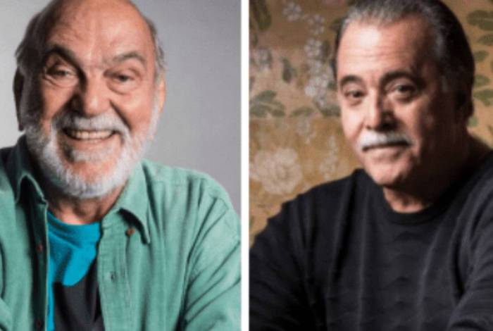 Lima Duarte e Tony Ramos
