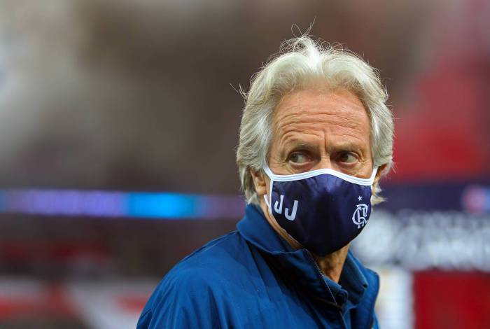 Rio - 15/07/2020 - FINAL CAMPEONATO CARIOCA -   Flamengo X Fluminense no Maracana.JORGE JESUS.  Foto: Daniel Castelo Branco /  Agencia O Dia