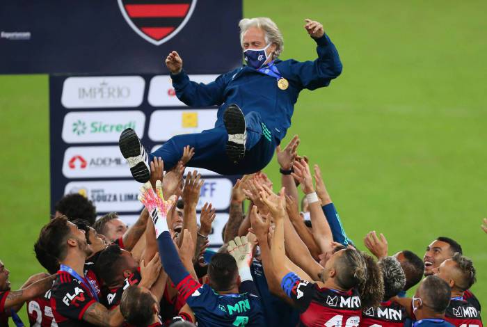 Jorge Jesus conquistou mais um título pelo Flamengo