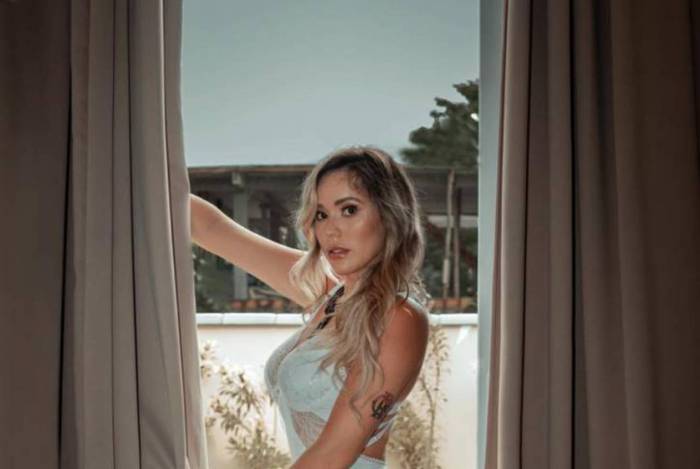 Júlia Katerinne é torcedora do Flamengo — A Gata da Hora